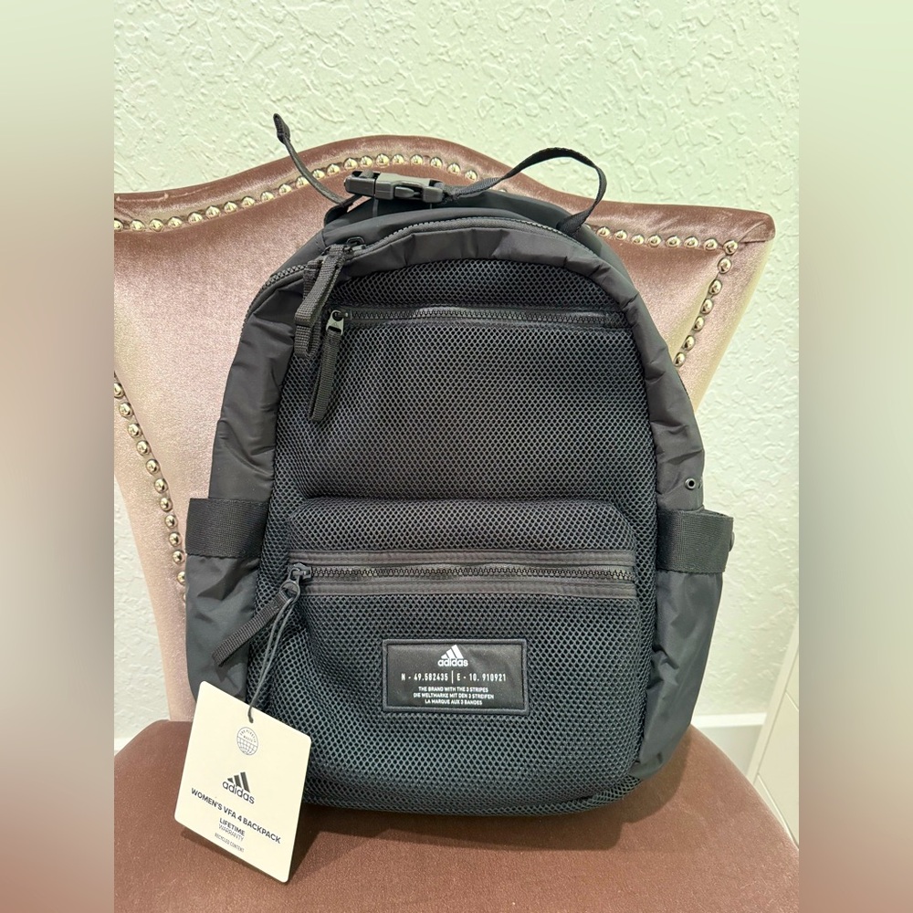 NEW Adidas Mesh Backpack with Laptop Storage